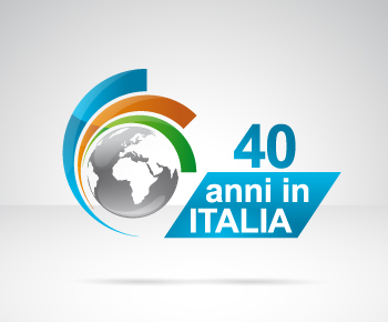 Logo 40° Anniversario MWH Italia